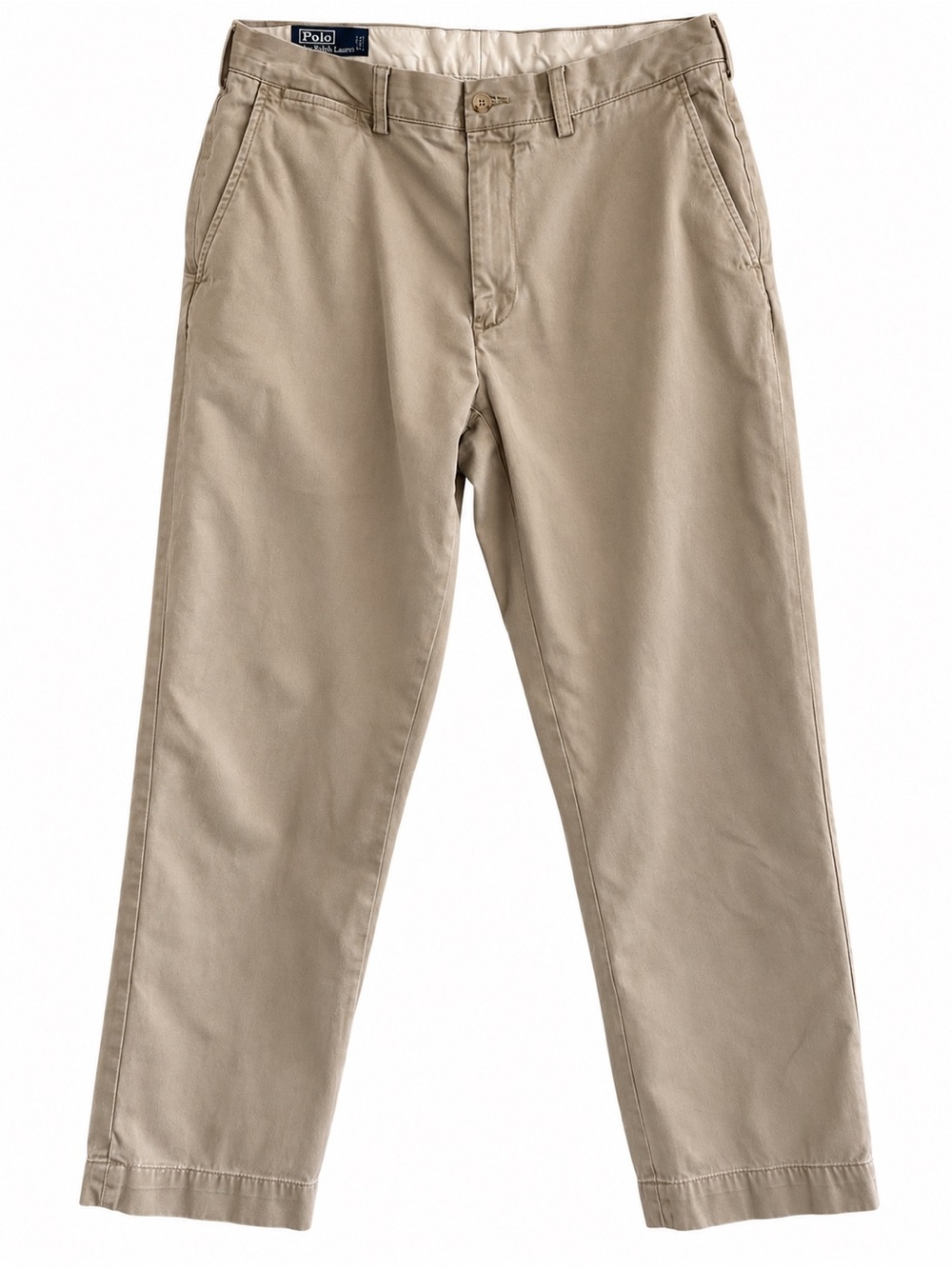 Polo Ralph Lauren Preston Pants Men’s 35x32 Khaki Chino 100% Cotton